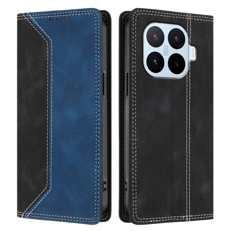 For Xiaomi 17T Pro 5G Skin Feel Two-tone RFID Blocking Vegan Leather Phone Case