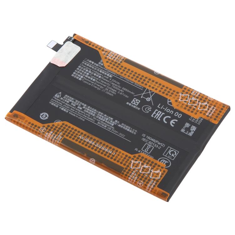 For Redmi 15 4G/5G/Poco M7 4G 7000mAh BN70 Battery