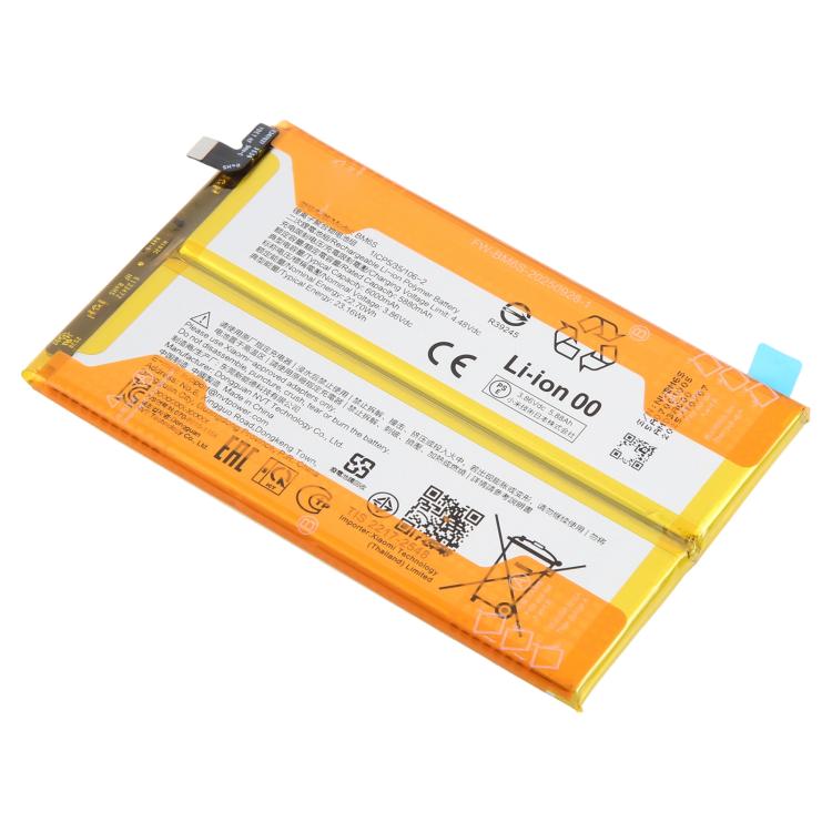 For Redmi A7 Pro 6000mAh BM6S Battery