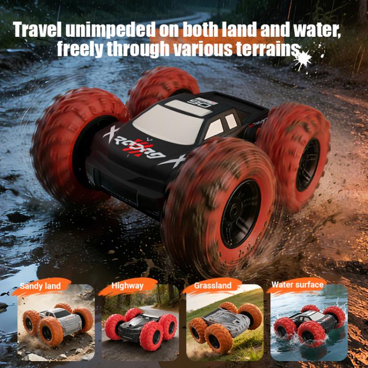 JJR/C Q242 Full Scale Amphibious Dual Face Off Road Stunt Remote Control Car