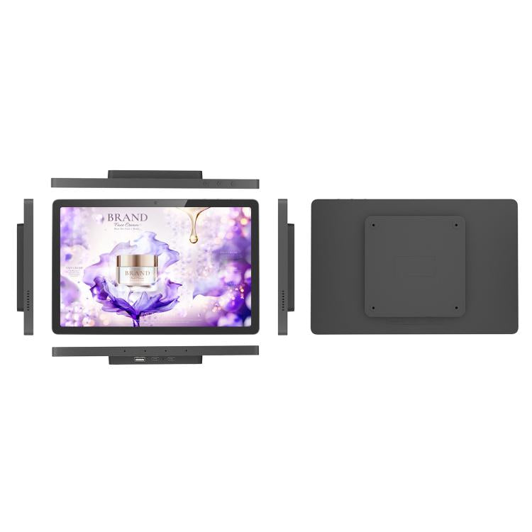 KJ110T 10.95 inch Display Advertising Machine with Camera, 4GB+64GB, Android 14 RK3576S Octa Core, BT, WiFi, OTG, Power Plug:EU Plug