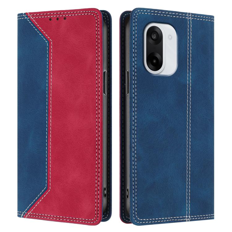For OnePlus Nord CE5 / Ace 5 Racing Skin Feel Two-tone RFID Blocking Vegan Leather Phone Case