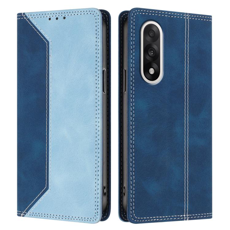For OnePlus Nord 5 / Ace 5 Ultra Skin Feel Two-tone RFID Blocking Vegan Leather Phone Case