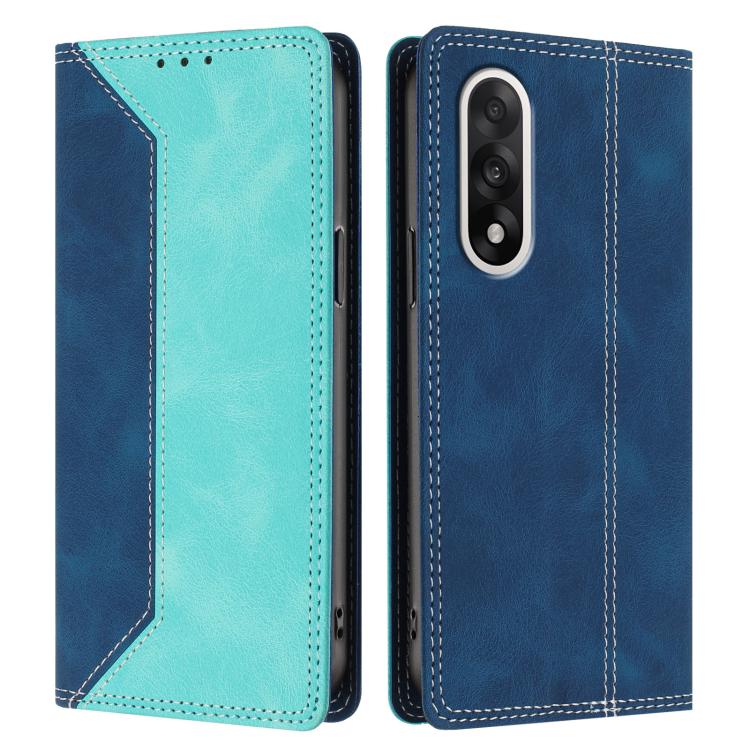 For OnePlus Nord 5 / Ace 5 Ultra Skin Feel Two-tone RFID Blocking Vegan Leather Phone Case