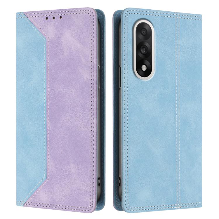 For OnePlus Nord 5 / Ace 5 Ultra Skin Feel Two-tone RFID Blocking Vegan Leather Phone Case