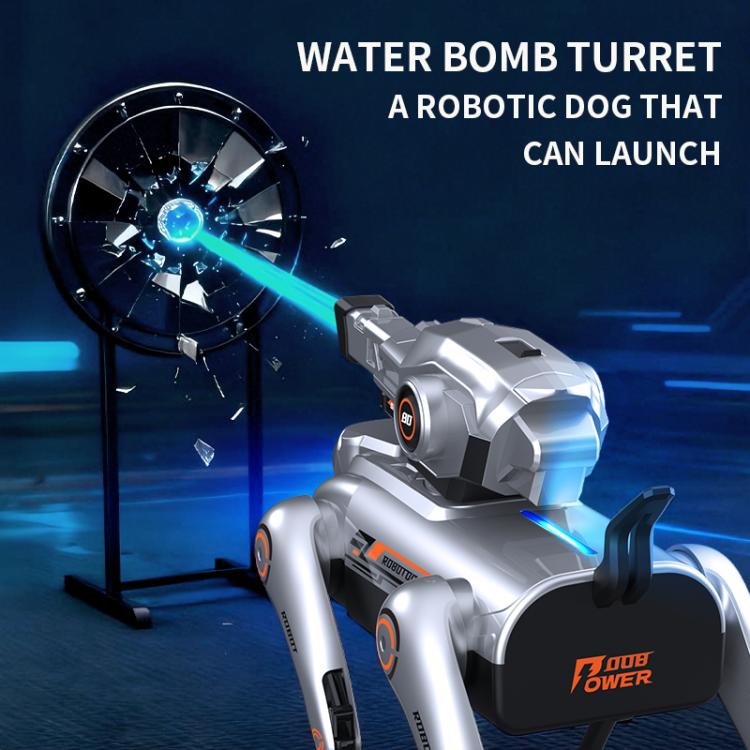 JJR/C R39 Pro Smart Remote Control Robot Dog with Turret, Specification:No Voice Control