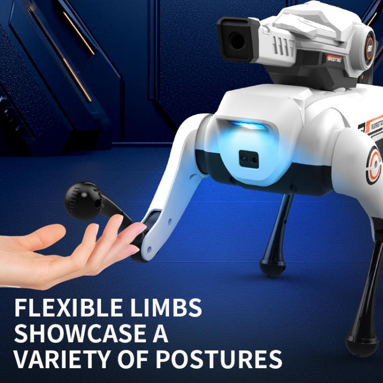 JJR/C R39 Pro Smart Remote Control Robot Dog with Turret, Specification:No Voice Control