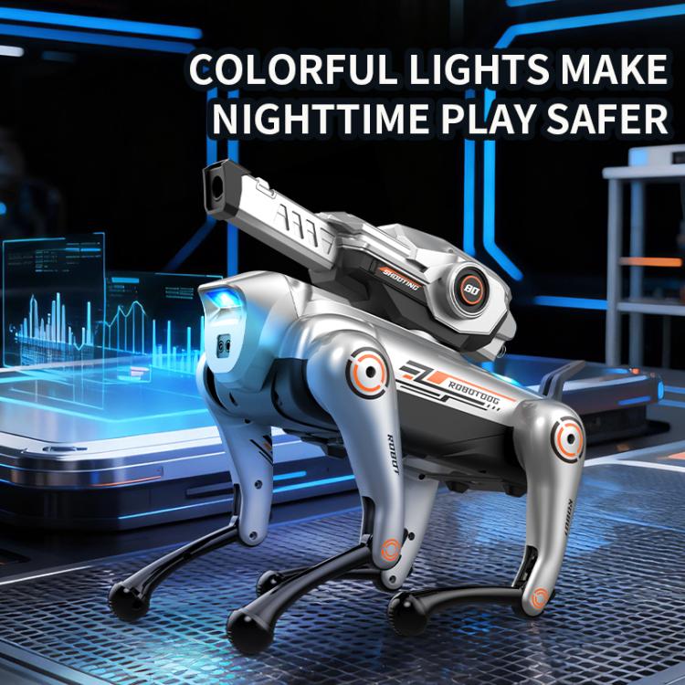 JJR/C R39 Pro Smart Remote Control Robot Dog with Turret, Specification:No Voice Control