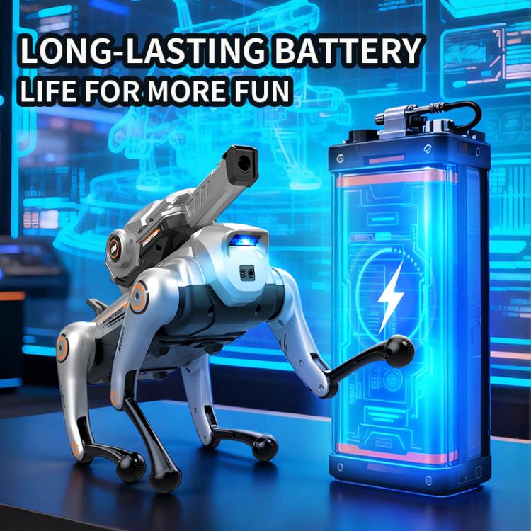 JJR/C R39 Pro Smart Remote Control Robot Dog with Turret, Specification:No Voice Control