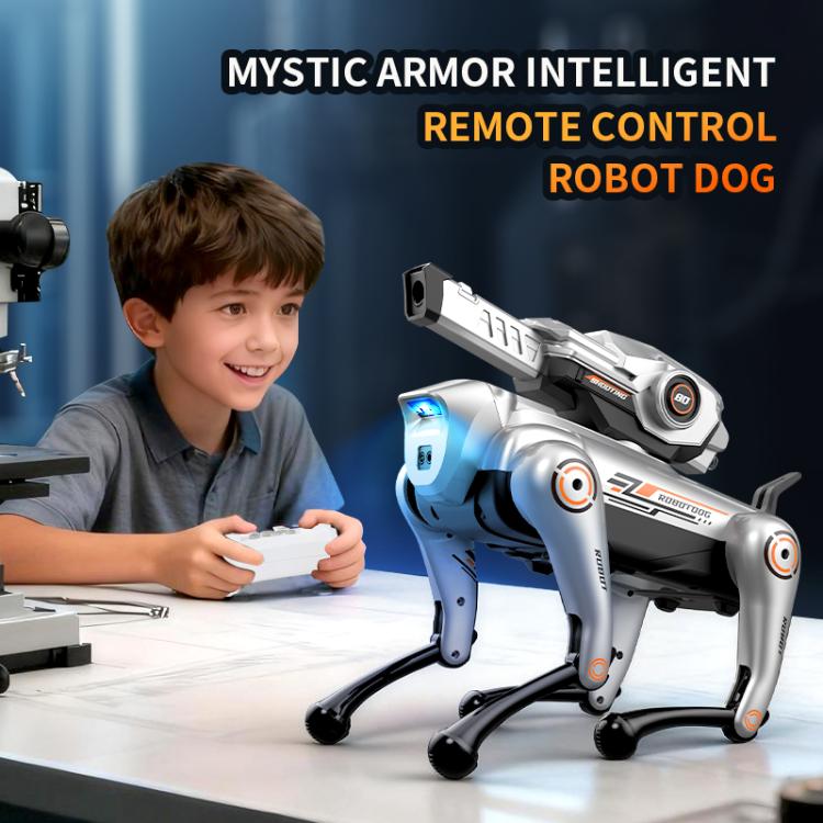 JJR/C R39 Pro Smart Remote Control Robot Dog with Turret, Specification:with Voice Control