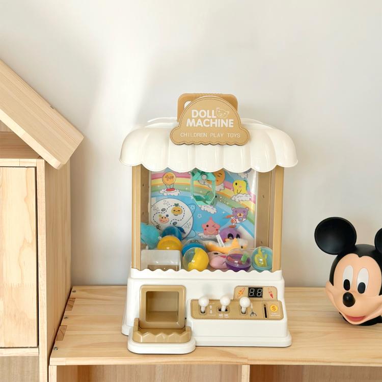 Children Electric Mini Claw Game Machine Toys - with USB Cable