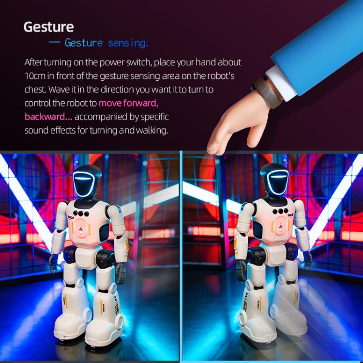 JJR/C R40 Bionic Joint Smart Remote Control Robot - White