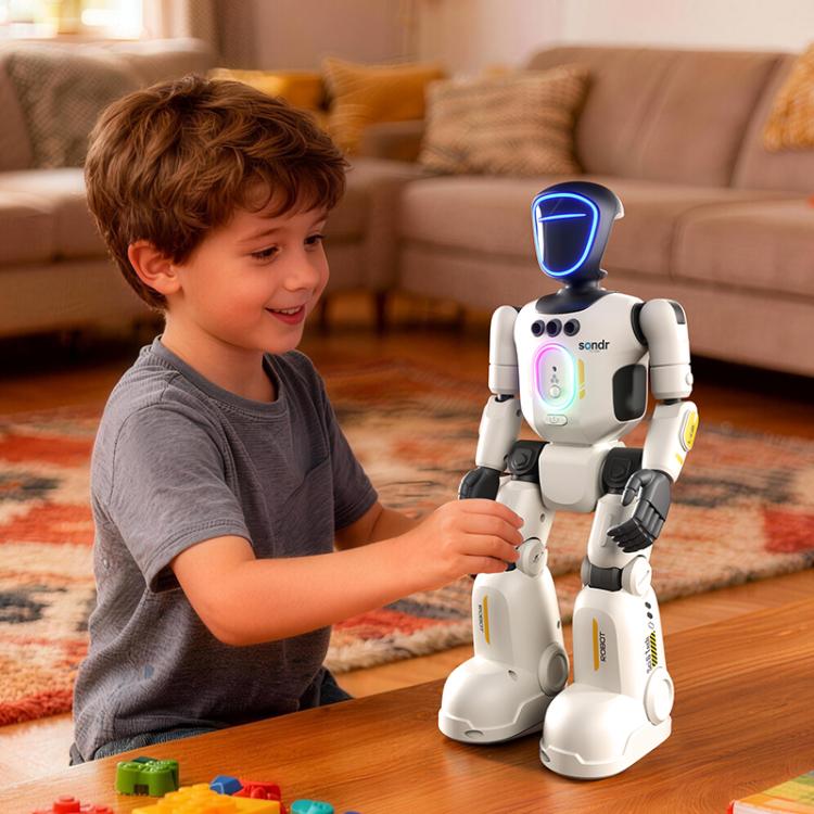 JJR/C R40 Bionic Joint Smart Remote Control Robot - White