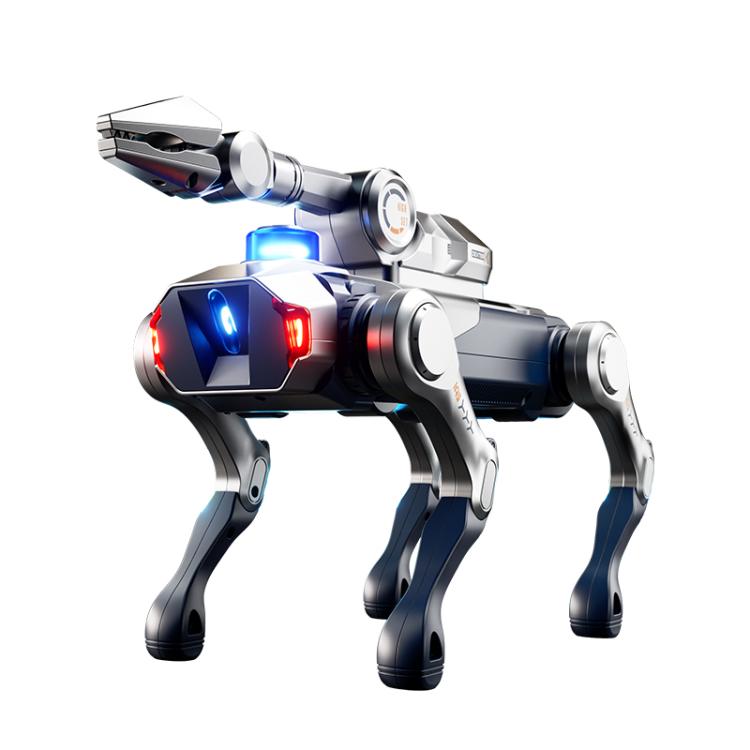 JJR/C R41 Hunter Blade Smart Remote Control Robot Dog, Specification:with Clip - Silver White