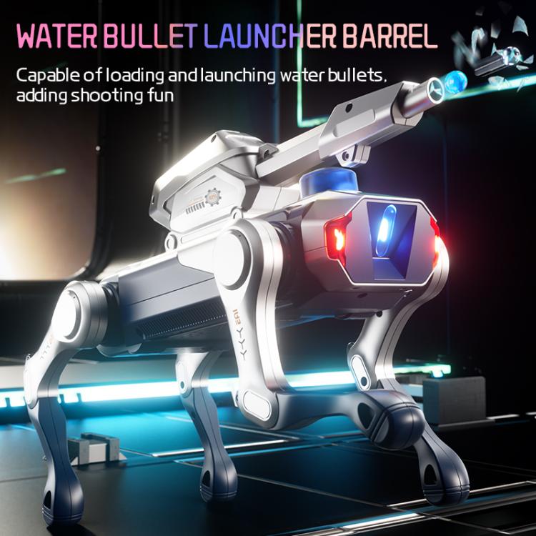 JJR/C R41 Hunter Blade Smart Remote Control Robot Dog, Specification:with Clip - Silver White