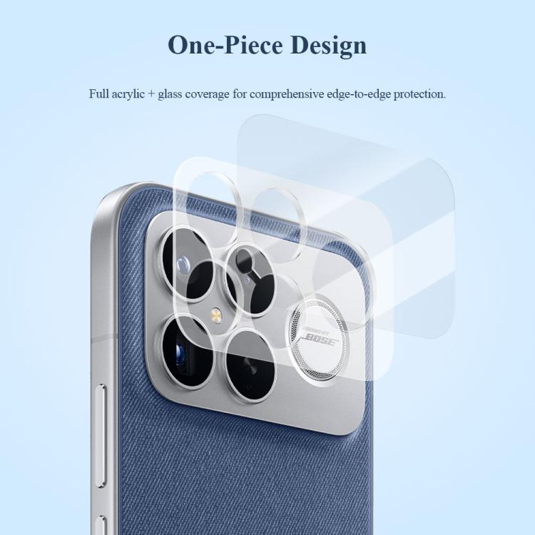 For Redmi K90 Pro Max 2pcs/Set LeReach TF Series 3D Full Coverage Version HD Wear-Resistant Camera Lens Glass Film