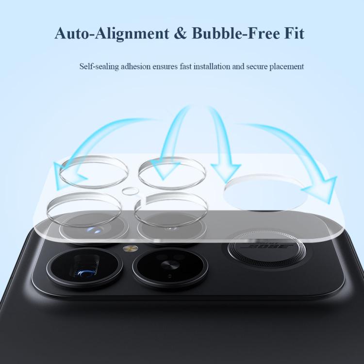 For Redmi K90 Pro Max 2pcs/Set LeReach TF Series 3D Full Coverage Version HD Wear-Resistant Camera Lens Glass Film