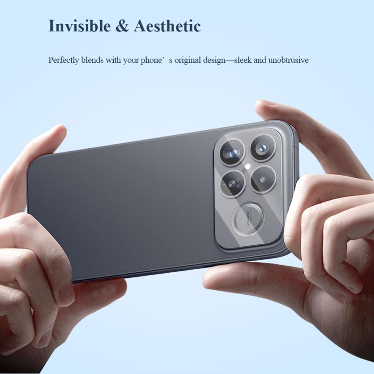 For Redmi K90 Pro Max 2pcs/Set LeReach TF Series 3D Full Coverage Version HD Wear-Resistant Camera Lens Glass Film