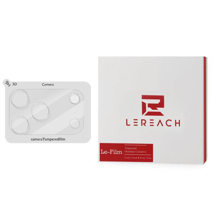For iPhone 17 Pro 2pcs/Set LeReach TF Series 3D Full Coverage Version HD Wear-Resistant Camera Lens Glass Film
