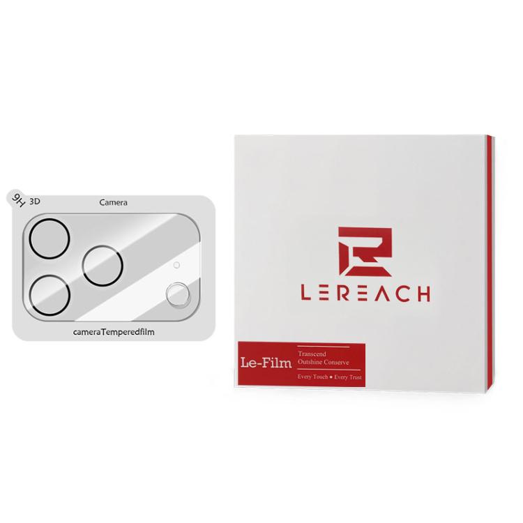 For iPhone 17 Pro 2pcs/Set LeReach TF Series 3D Full Coverage Version HD Wear-Resistant Camera Lens Glass Film