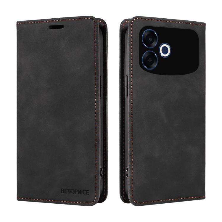 For OPPO F33 Pro 5G BETOPNICE Suction RFID Anti-theft Leather Phone Case