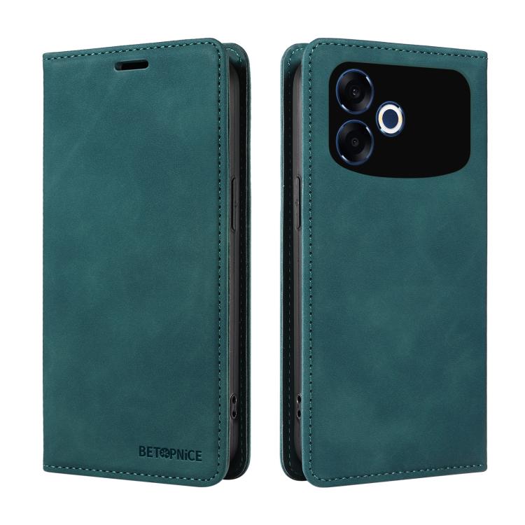 For OPPO F33 Pro 5G BETOPNICE Suction RFID Anti-theft Leather Phone Case