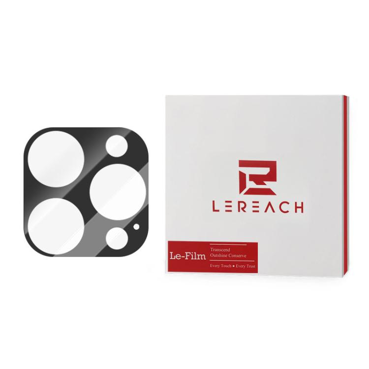 For iPhone 16 Pro / 16 Pro Max LeReach TF Series 3D Full Coverage Version HD Wear-Resistant Camera Lens Glass Film