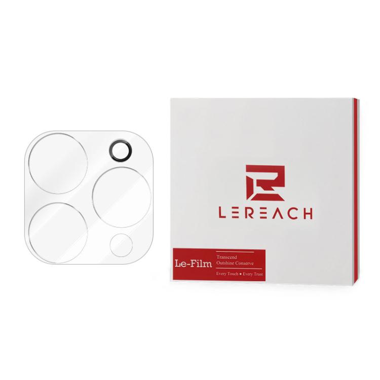 For iPhone 16 Pro / 16 Pro Max LeReach TF Series 3D Full Coverage Version HD Wear-Resistant Camera Lens Glass Film