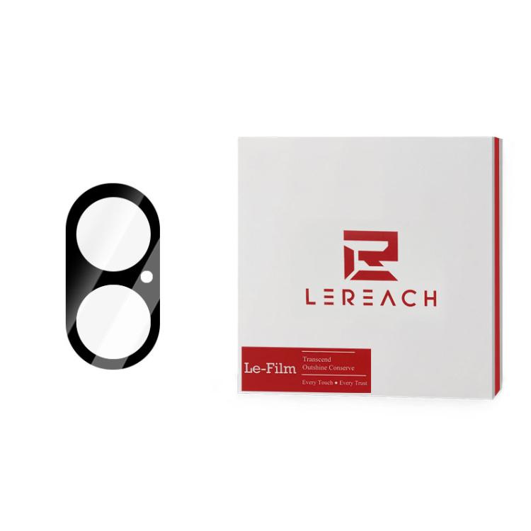 For iPhone 16 / 16 Plus 2pcs/Set LeReach TF Series 3D Full Coverage Version HD Wear-Resistant Camera Lens Glass Film