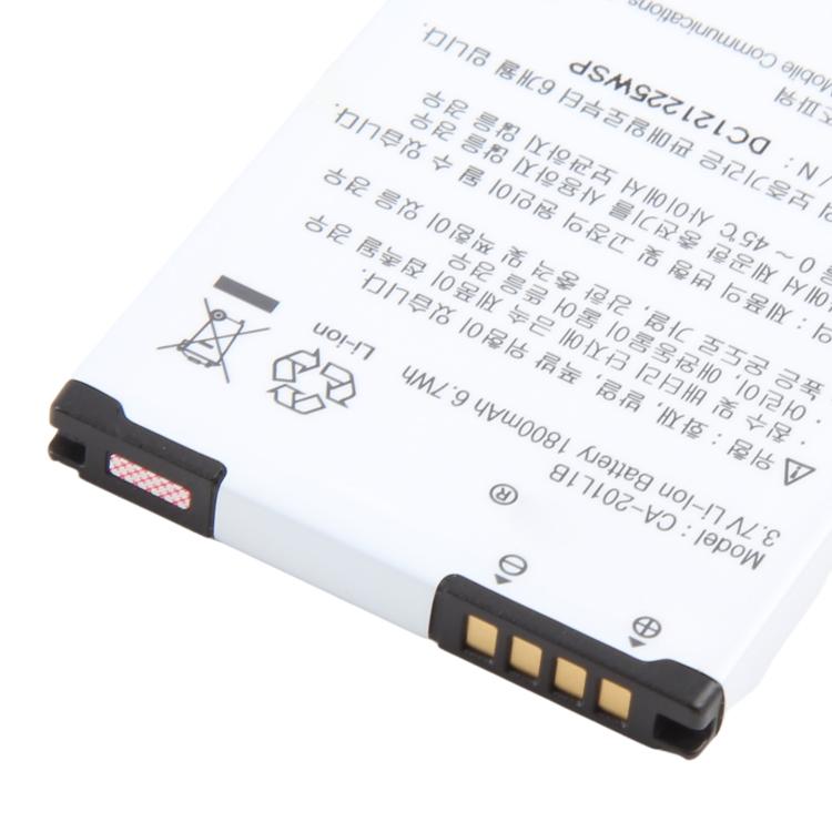 For Casio C811 / CA201 1800mAh CA-201L1B Battery