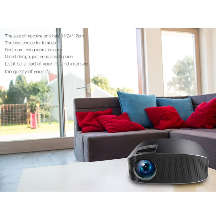 YG600 1280x768P Portable Home Theater LED HD Digital Projector