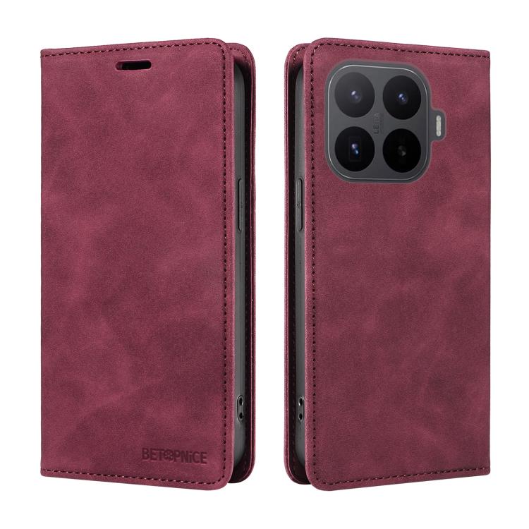 For Xiaomi 17T 5G BETOPNICE Suction RFID Anti-theft Leather Phone Case