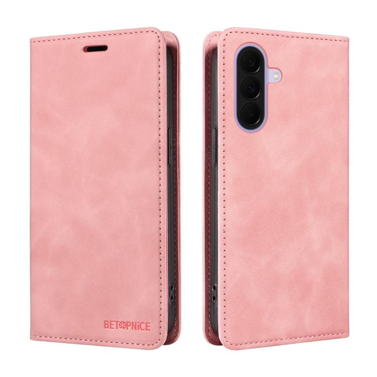 For Galaxy A27 5G BETOPNICE Suction RFID Anti-theft Leather Phone Case