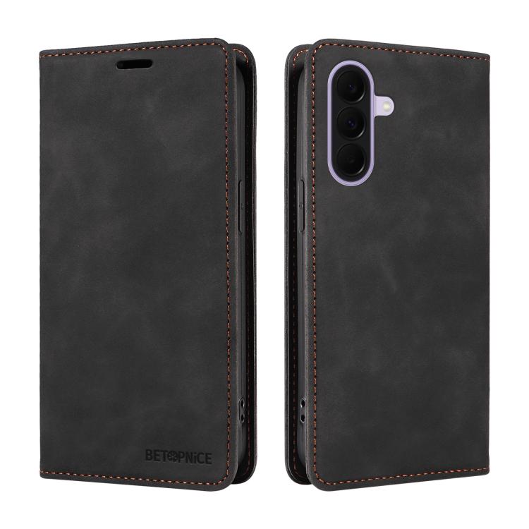 For Galaxy A27 5G BETOPNICE Suction RFID Anti-theft Leather Phone Case