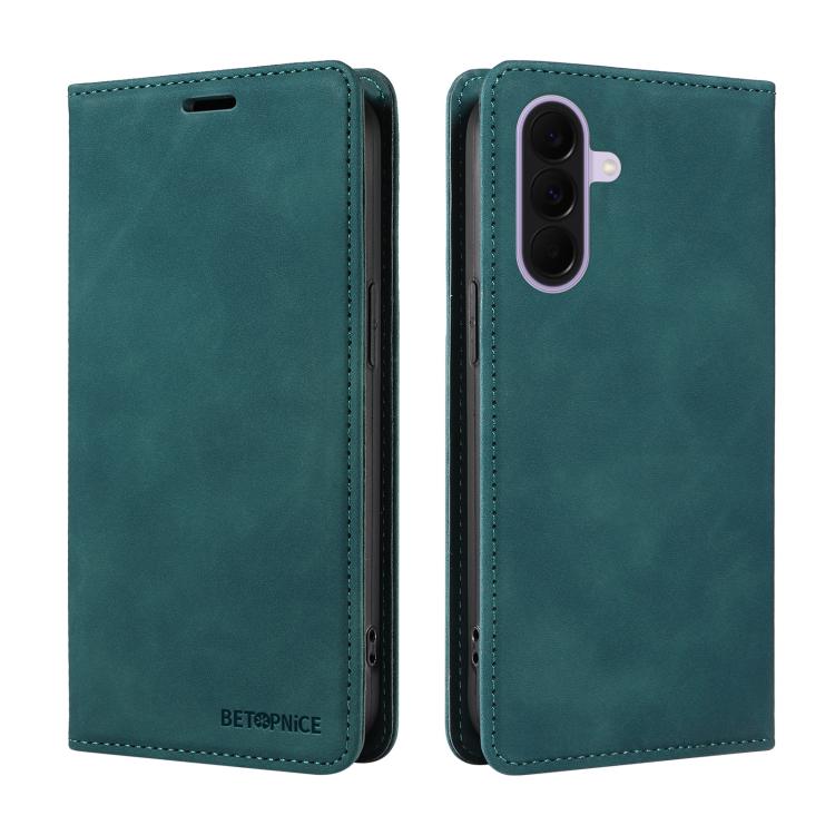 For Galaxy A27 5G BETOPNICE Suction RFID Anti-theft Leather Phone Case