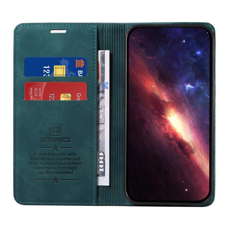 For Galaxy A27 5G BETOPNICE Suction RFID Anti-theft Leather Phone Case