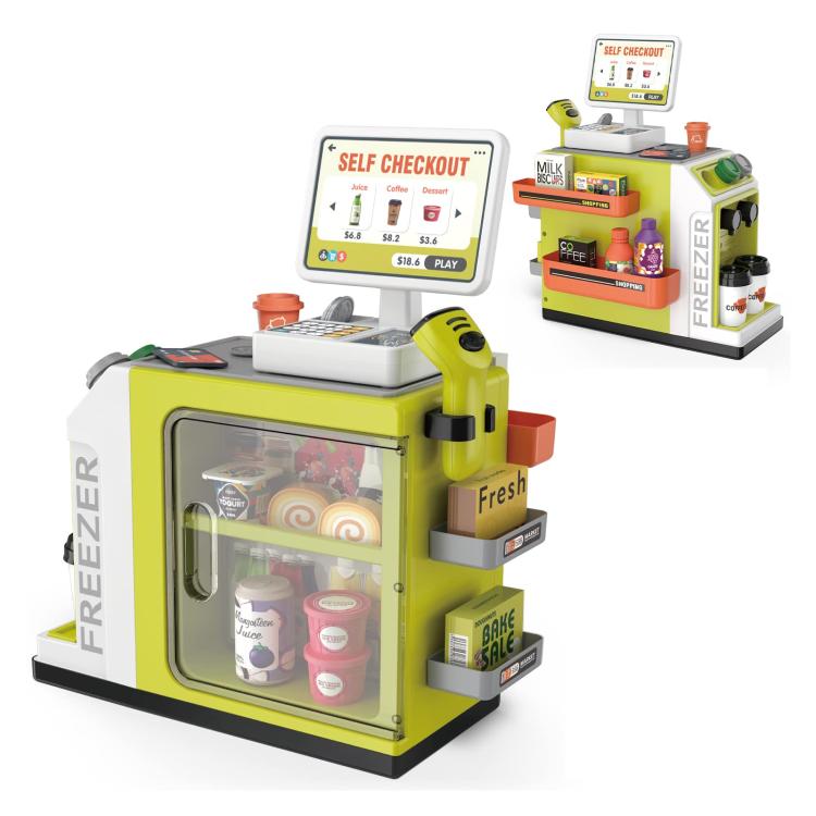 46pcs / Set Children Pretend Play Supermarket Cash Register Toy