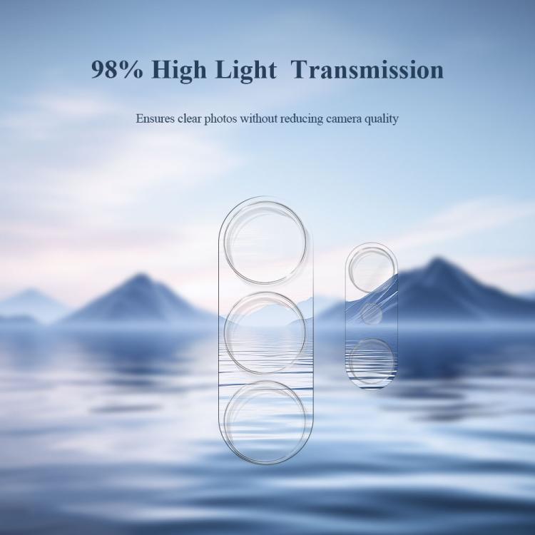 For Galaxy S26 Ultra 5G LeReach TF Series 3D Full Coverage Version HD Wear-Resistant Camera Lens Glass Film, Main/Sub Set