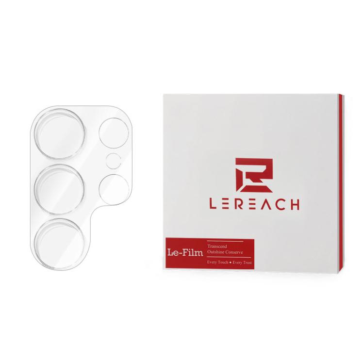 For Galaxy S25 Ultra 5G 2pcs/Set LeReach TF Series 3D Full Coverage Version HD Wear-Resistant Camera Lens Glass Film