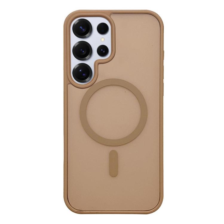 For Galaxy S25 Ultra 5G Frosted Skin Feel MagSafe Phone Case