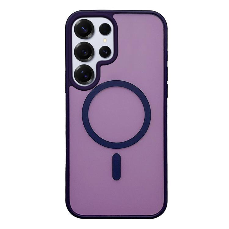 For Galaxy S25 Ultra 5G Frosted Skin Feel MagSafe Phone Case