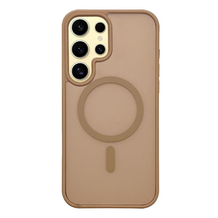 For Galaxy S24 Ultra 5G Frosted Skin Feel MagSafe Phone Case