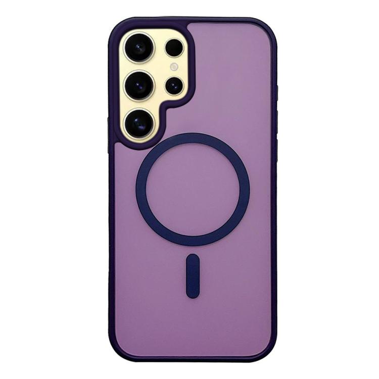 For Galaxy S24 Ultra 5G Frosted Skin Feel MagSafe Phone Case