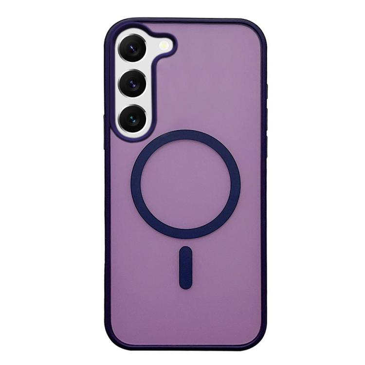 For Galaxy S22+ 5G Frosted Skin Feel MagSafe Phone Case