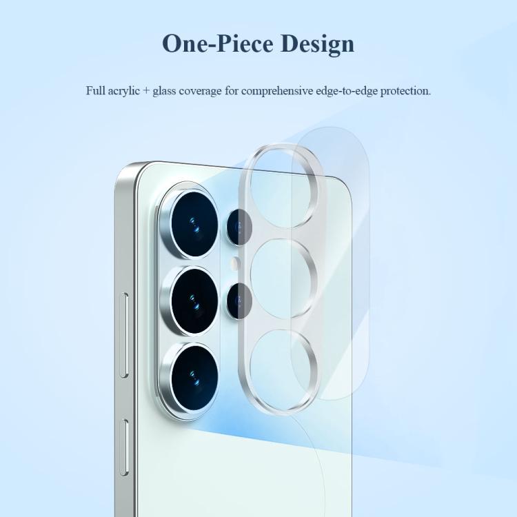 For Galaxy S26 Ultra 5G 2pcs/Set LeReach TF Series 3D Full Coverage Version HD Wear-Resistant Camera Lens Glass Film, Main/Sub Set