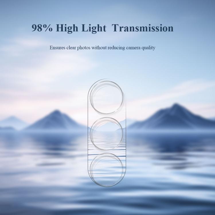 For Galaxy S26 Ultra 5G 2pcs/Set LeReach TF Series 3D Full Coverage Version HD Wear-Resistant Camera Lens Glass Film, Main/Sub Set