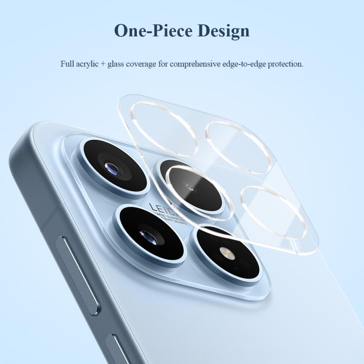 For Xiaomi 17 LeReach TF Series 3D Full Coverage Version HD Wear-Resistant  Camera Lens Glass Film