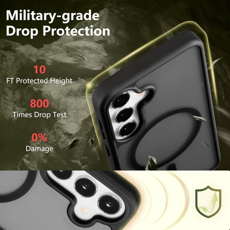For Galaxy A17 4G / 5G / A26 5G Frosted Skin Feel MagSafe Phone Case