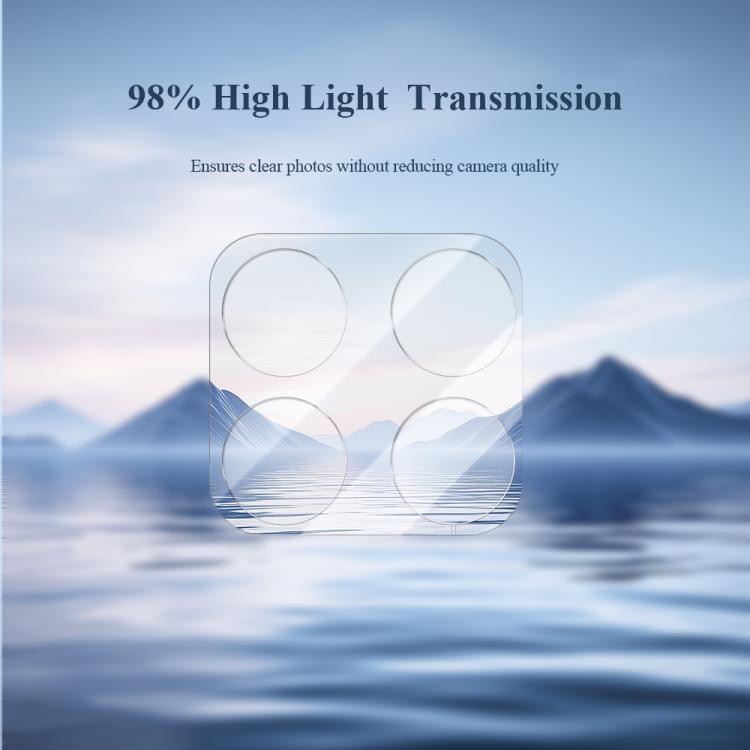 For Xiaomi 17 2pcs/Set LeReach TF Series 3D Full Coverage Version HD Wear-Resistant Camera Lens Glass Film