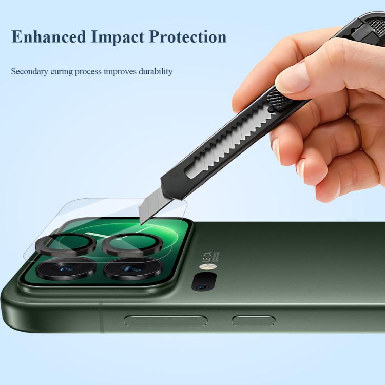 For Xiaomi 17 Pro Max LeReach TF Series UniGuard Version HD Wear-Resistant Camera Lens Glass Film - Clear